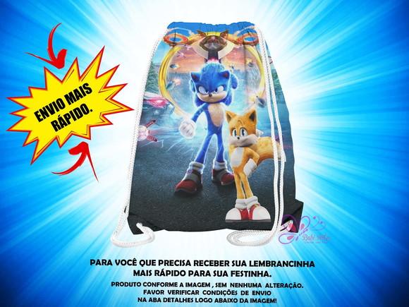 Mochilinha Sonic ( Envio + Rápido )