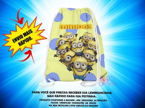 Mochilinha Minions ( Envio + Rápido )