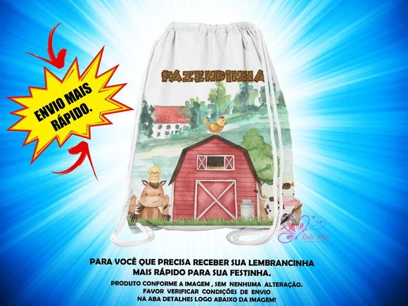 Mochilinha Fazendinha ( Envio + Rápido )