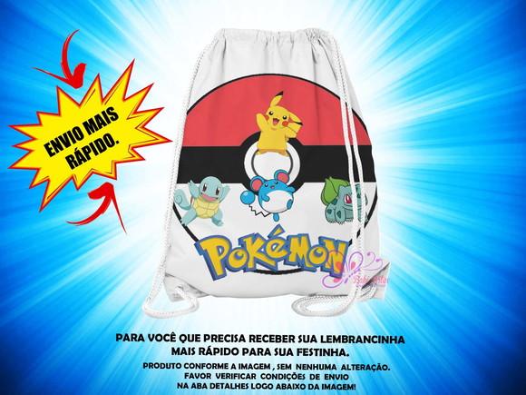 Mochilinha Pokémon ( Envio + Rápido )