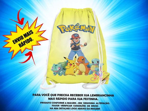 Mochilinha Pokémon ( Envio + Rápido )