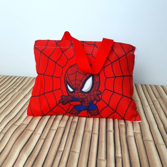 Sacolinhas Ecobag Personalizadas 28x19cm Homem Aranha Baby