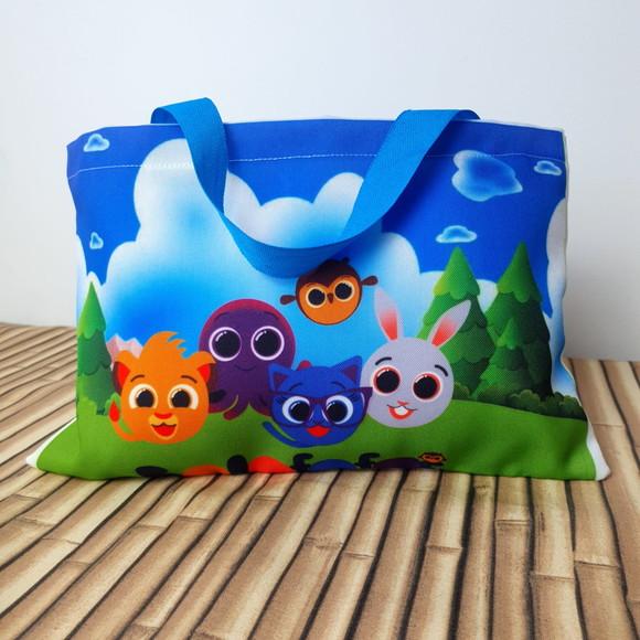 Sacolinhas Ecobag Personalizadas 28x19cm Bolofofos