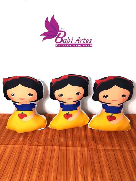 Almofada Formato Personalizada Branca De Neve