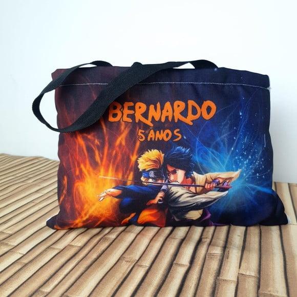 Sacolinhas Ecobag Personalizadas 28x19cm Naruto
