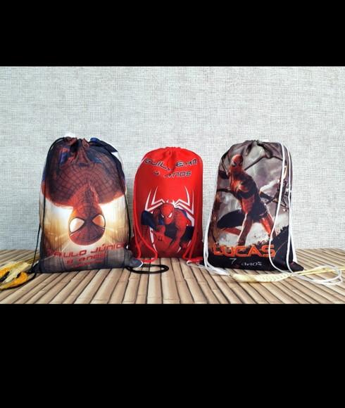 Mochilinha Personalizada Homem Aranha