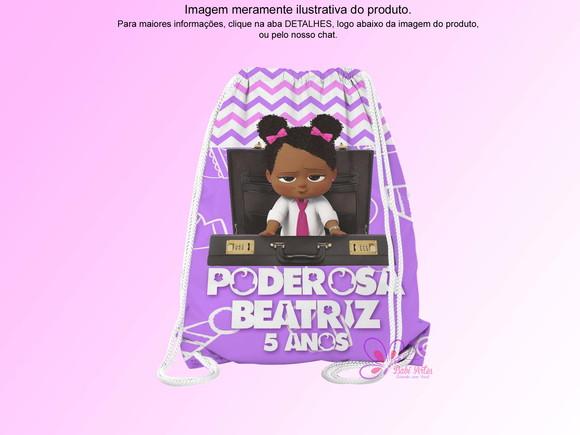 Mochilinha Personalizada Poderosa Chefinha