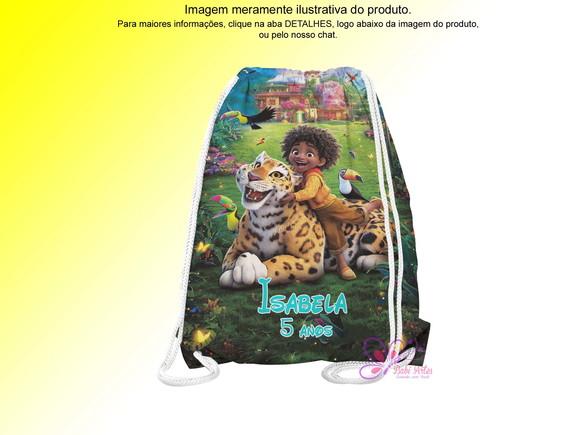 Mochilinha Personalizada 19x28cm Encanto