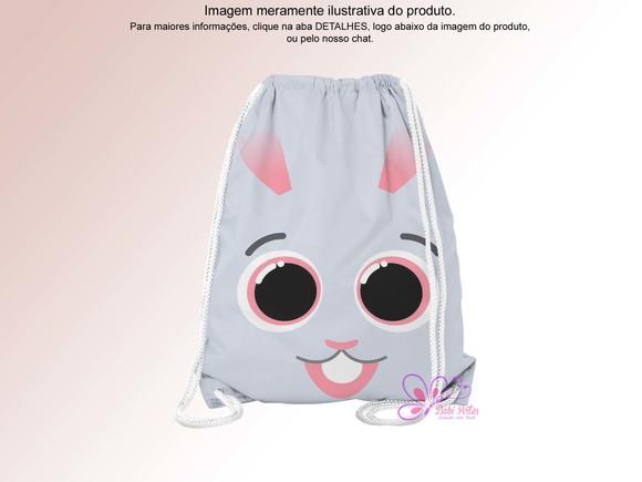 Mochilinha Personalizada Bolofofos