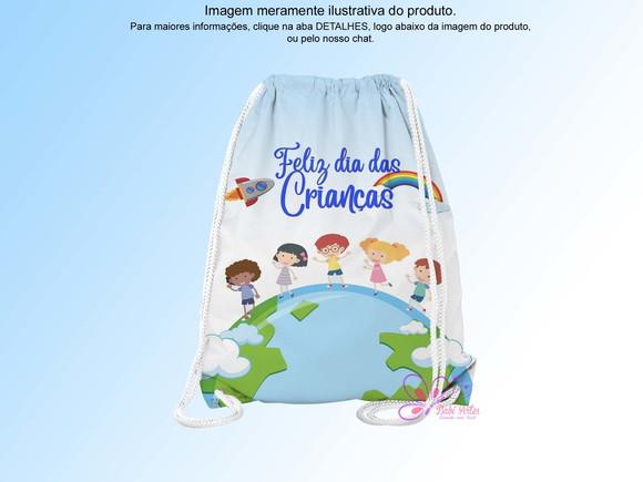 Mochilinha Personalizada Dia das Crianças
