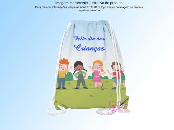 Mochilinha Personalizada Dia das Crianças
