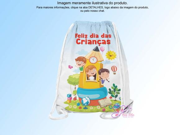Mochilinha Personalizada Dia das Crianças
