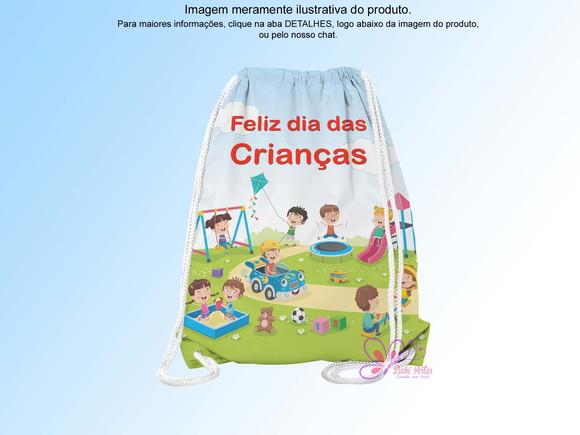 Mochilinha Personalizada Dia das Crianças
