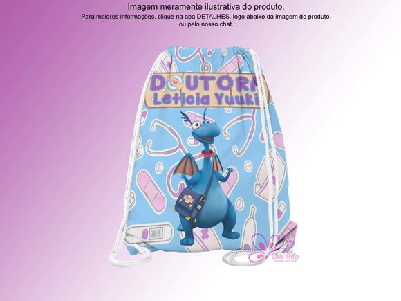 Mochilinha Personalizada Felpudo - Doutora Brinquedo