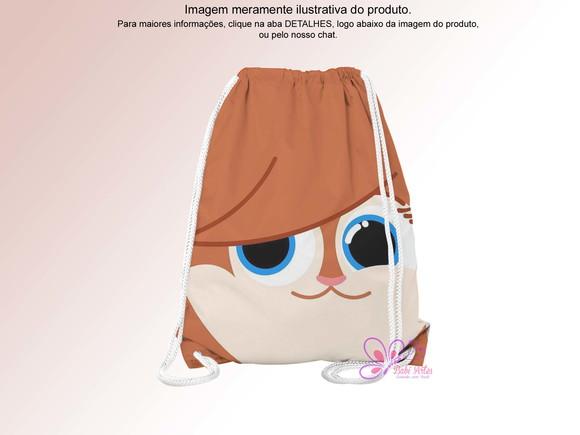 Mochilinha Personalizada Rapozinha Bolofofos