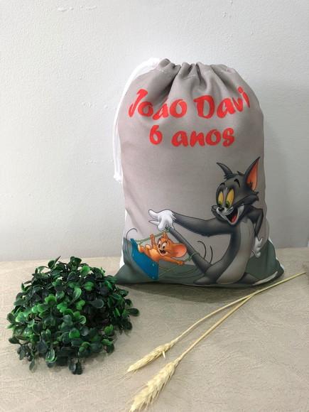 Saco Surpresa Personalizado 19x28cm Tom e jerry