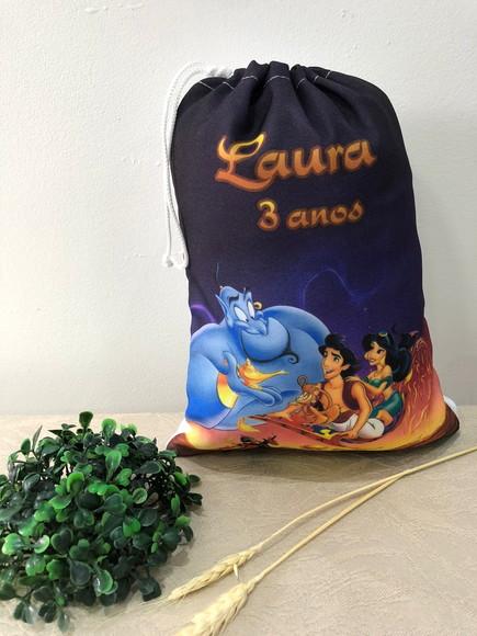 Saco Surpresa Personalizado 19x28cm Aladim