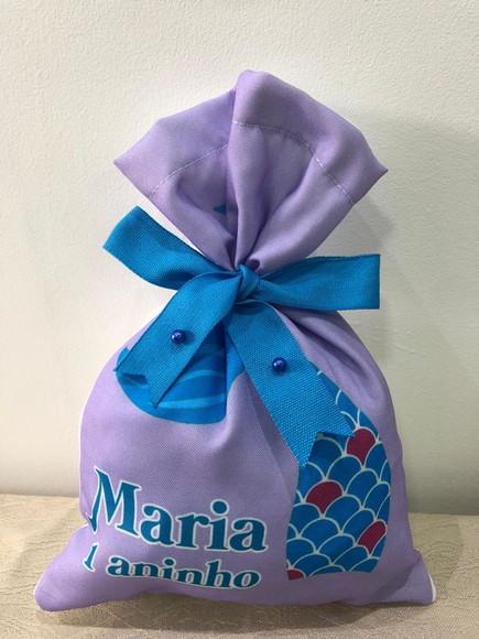 Saco Personalizado Sereia
