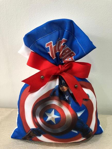 Saco Personalizado Capitão America