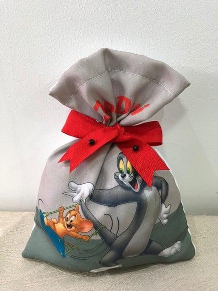 Saco Personalizado Tom e Jerry