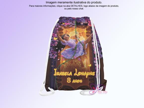 Mochilinha Personalizada 19x28cm Encanto