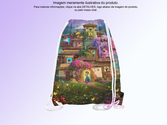 Mochilinha Personalizada 19x28cm Encanto