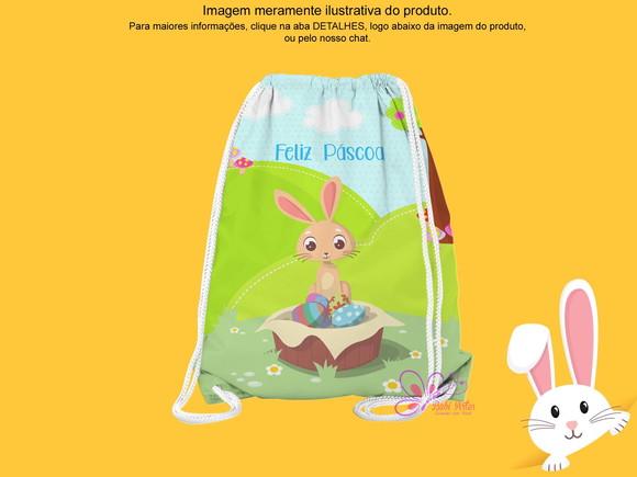 Mochilinha Personalizada Páscoa