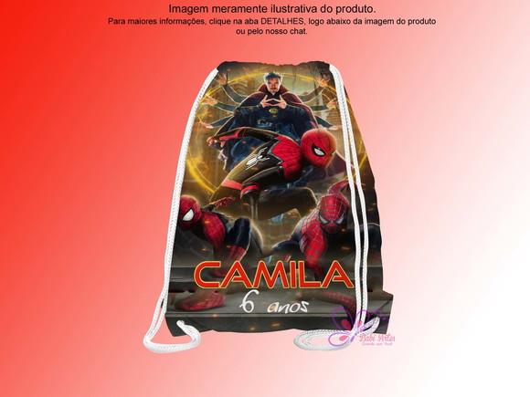 Mochilinha Personalizada Homem Aranha