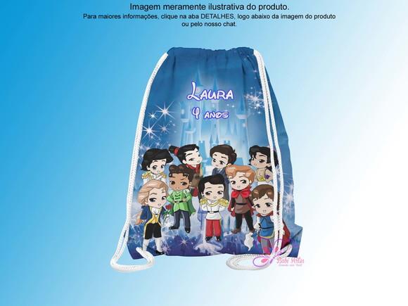 Mochilinha Personalizada Princípes Baby