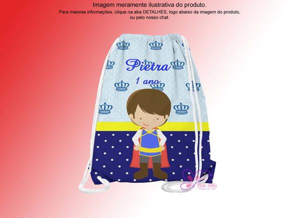 Mochilinha Personalizada Branca de Neve