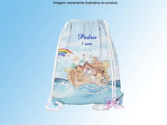 Mochilinha Personalizada a Arca de Noé