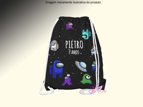 Mochilinha Personalizada Among Us