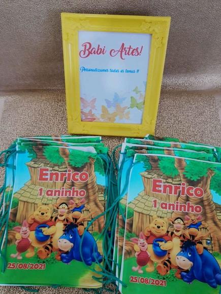 Mochilinha Personalizada Ursinho Pooh