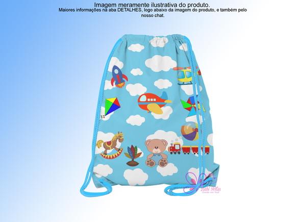 Mochilinha Personalizada Brinquedos