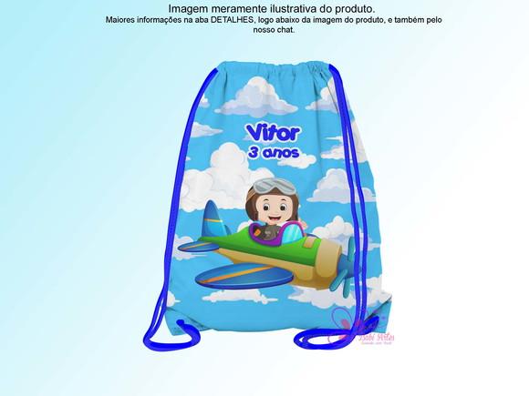 Mochilinha Personalizada Aviador