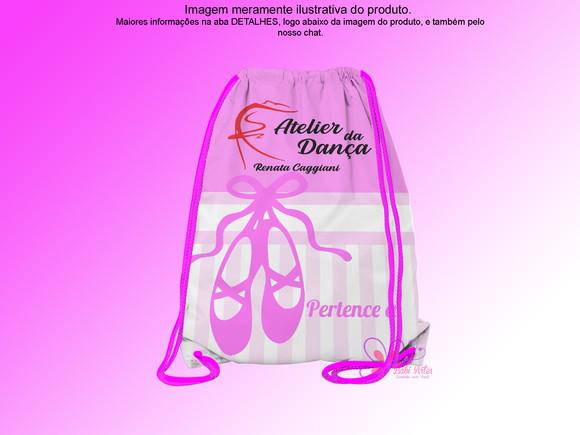 Mochilinha Personalizada Bailarina