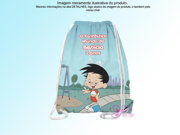 Mochilinha Personalizada O Fantástico Mundo de Bobby