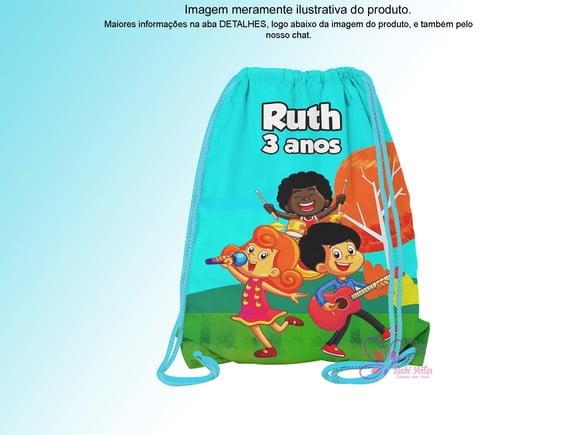 Mochilinha Personalizada 3 Palavrinhas