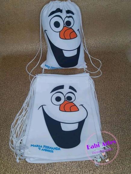 Mochilinha Personalizada Olaf