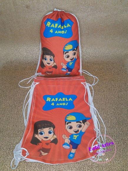 Mochilinha Personalizada Luccas Neto
