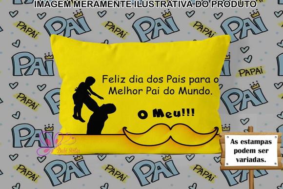 Almofadinha Personalizada 20x30cm Dia Dos Pais