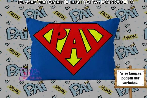 Almofadinha Personalizada 20x30cm Dia Dos Pais