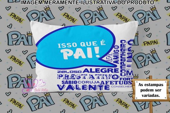 Almofadinha Personalizada 20x30cm Dia Dos Pais