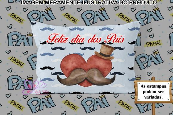 Almofadinha Personalizada 20x30cm Dia Dos Pais