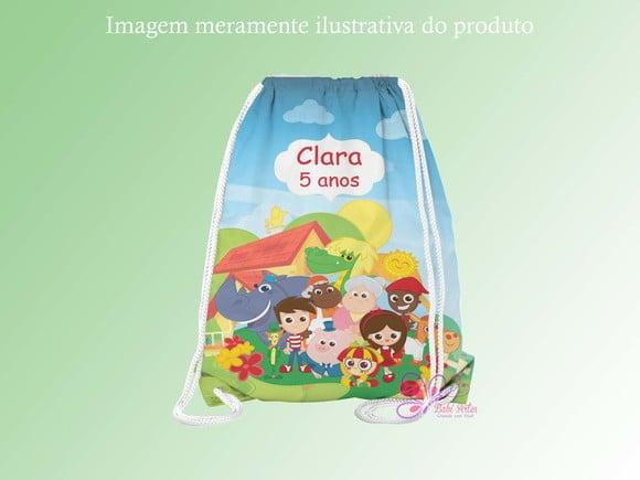 Mochilinha Personalizada Sitio do Pica Pau Amarelo