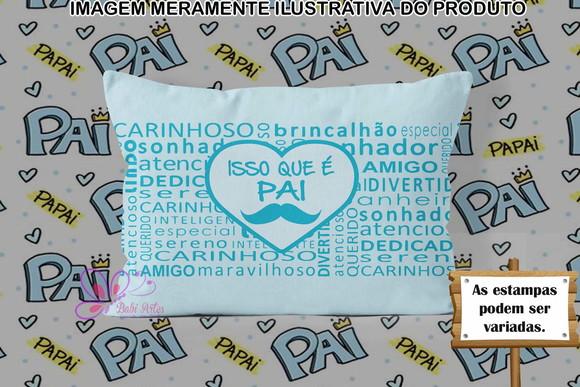 Almofadinha Personalizada 20x30cm Dia Dos Pais