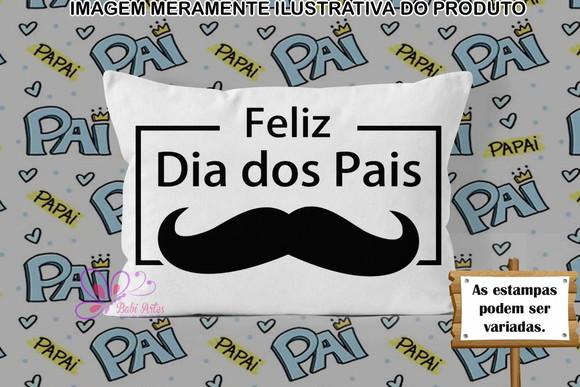Almofadinha Personalizada 20x30cm Dia Dos Pais