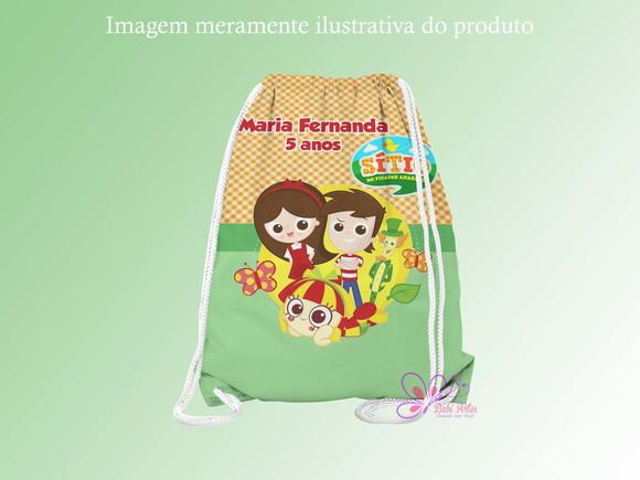 Mochilinha Personalizada Sitio do Pica Pau Amarelo