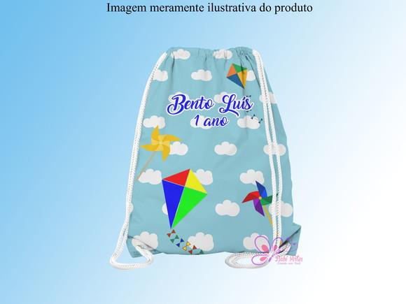 Mochilinha Personalizada o Tempo Voa
