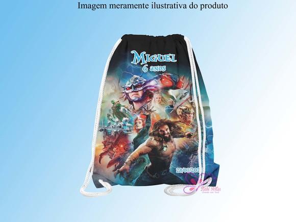 Mochilinha Personalizada Aquaman